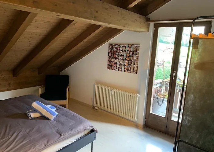 Staubbach Amazing Waterfall View