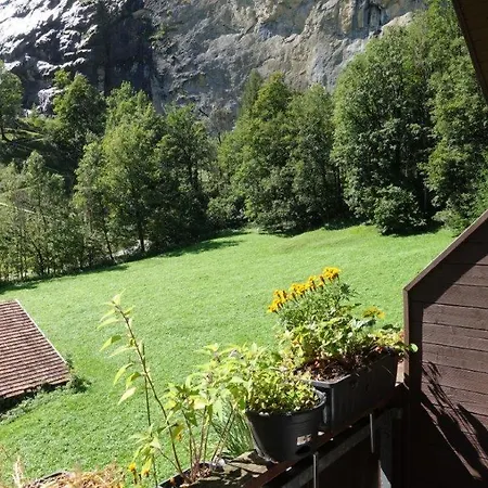 Staubbach Amazing Waterfall View Апартаменты